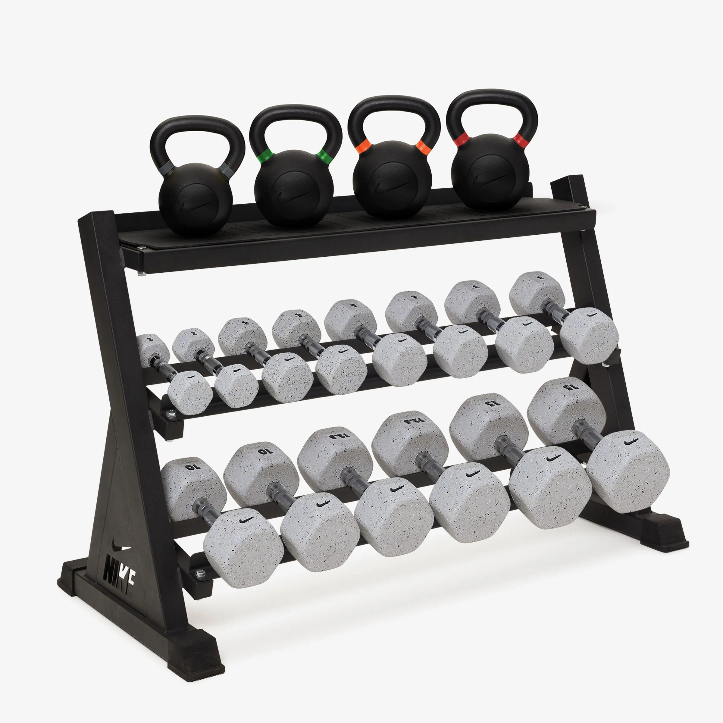 Nike Kettlebell & Dumbbell Rack Sets - Image 3
