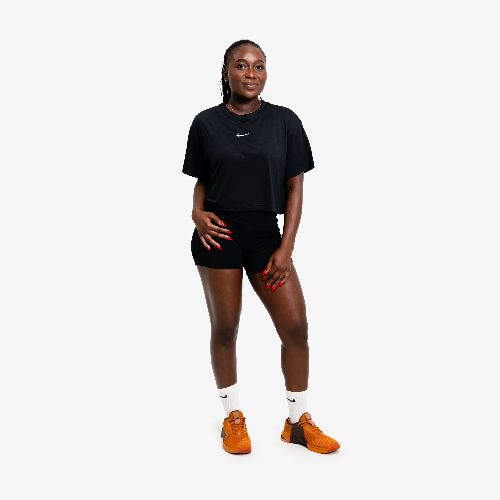 Nike S&C Women's Cropped Tee - Image 5